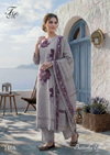 Butterfly Effect By T&M Linen Jari Printed Embroidery Dress Material Suppliers In India